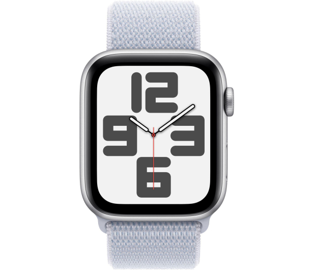 Apple Watch SE 2 44/Srebrne Aluminum/Błękitny Pasek LTE - 1278052 - zdjęcie 2